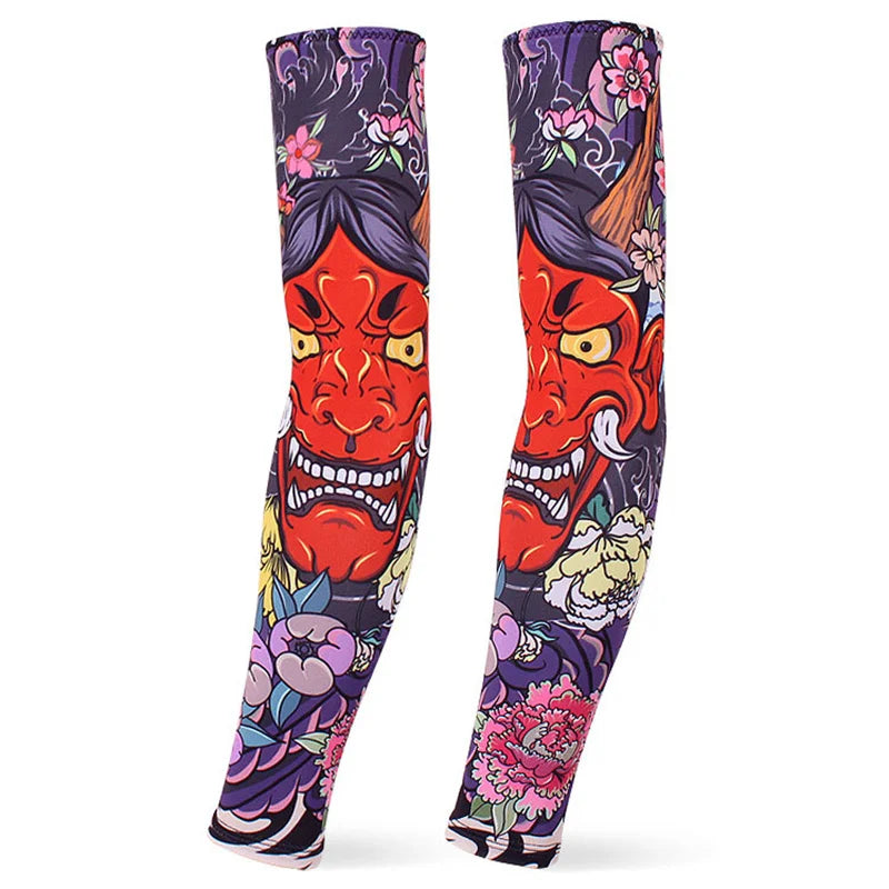 Dragon Game Arm Sleeves, Arm Warmers, Cycling Cuffs, Arm Warmers, Quick Dry, Sport Gaming, Tattoo Sleeve, Elbow Pads, Arm Cover