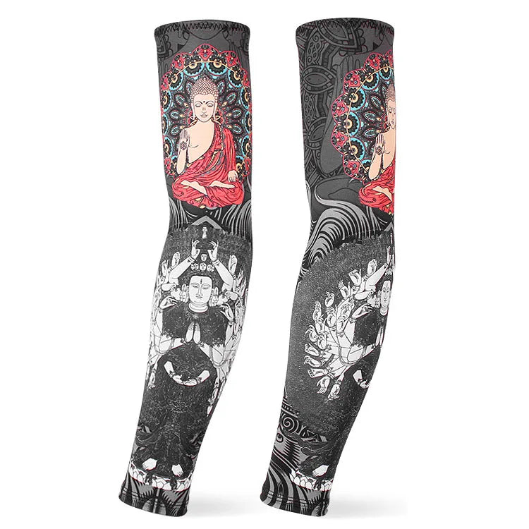 Dragon Game Arm Sleeves, Arm Warmers, Cycling Cuffs, Arm Warmers, Quick Dry, Sport Gaming, Tattoo Sleeve, Elbow Pads, Arm Cover