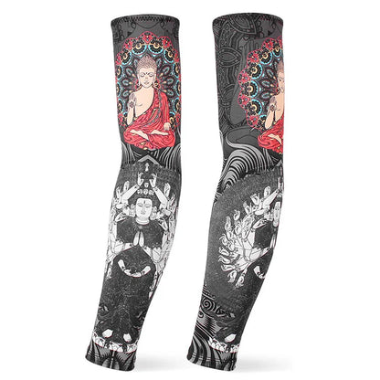 Dragon Game Arm Sleeves, Arm Warmers, Cycling Cuffs, Arm Warmers, Quick Dry, Sport Gaming, Tattoo Sleeve, Elbow Pads, Arm Cover