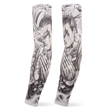 Dragon Game Arm Sleeves, Arm Warmers, Cycling Cuffs, Arm Warmers, Quick Dry, Sport Gaming, Tattoo Sleeve, Elbow Pads, Arm Cover