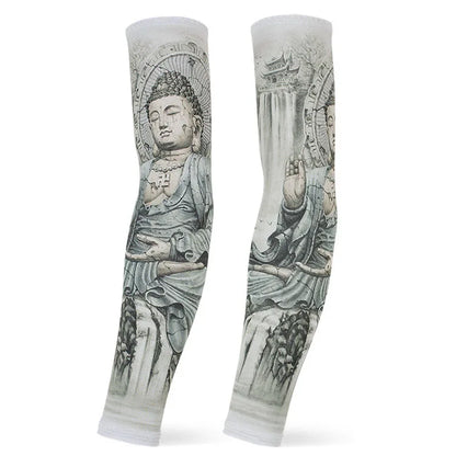 Dragon Game Arm Sleeves, Arm Warmers, Cycling Cuffs, Arm Warmers, Quick Dry, Sport Gaming, Tattoo Sleeve, Elbow Pads, Arm Cover