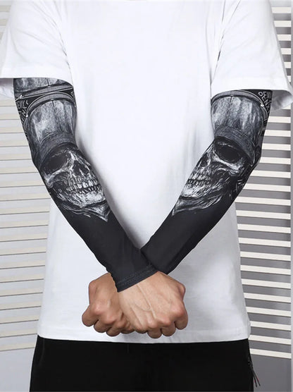 Dragon Game Arm Sleeves, Arm Warmers, Cycling Cuffs, Arm Warmers, Quick Dry, Sport Gaming, Tattoo Sleeve, Elbow Pads, Arm Cover