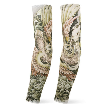 Dragon Game Arm Sleeves, Arm Warmers, Cycling Cuffs, Arm Warmers, Quick Dry, Sport Gaming, Tattoo Sleeve, Elbow Pads, Arm Cover