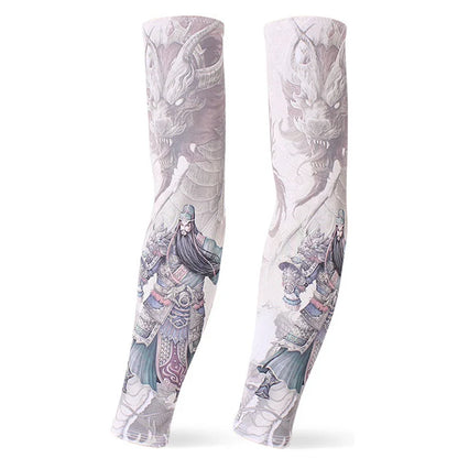 Dragon Game Arm Sleeves, Arm Warmers, Cycling Cuffs, Arm Warmers, Quick Dry, Sport Gaming, Tattoo Sleeve, Elbow Pads, Arm Cover
